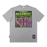 Men T Shirt Printed Short Sleeve T-shirt Hip Hop Men