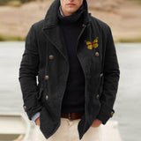 Men Jack Men's Casual Fashion Open Lining Jacket Jacket