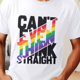 Gay Day Rainbow pure cotton men's Tshirt comfort