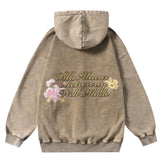 Men Hoodie Letter Printed Hoodie Men's Loose Autumn and Winter