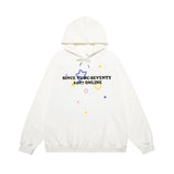 Men Hoodie Printed Hoodie Loose Personality Spring and Autumn