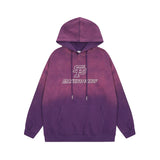 Men Hoodie Hooded Sweater Men's Letter Print Loose Casual