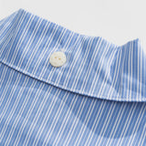 Men Long Sleeved T Shirt Vertical Striped Long Sleeve Shirt Men's Casual round Hem Shirt Loose Outer Fashion