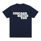 Chief Keef T Shirt Rapper Chief Keef Chicago Hates You Same Style T-shirt Men F