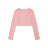 Women Sweater Short Sweater Cardigan Girls' Autumn Sweater Casual Sweater