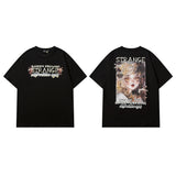 Men T Shirt Printed Short-Sleeved T-shirt Dark Country Fashion Brand Couple Casual