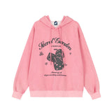 Men Hoodie Street Rock Dice Printed Pullover Sweatshirt