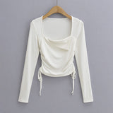 Women T-Shirt Long-Sleeved T-shirt Women's Autumn Top