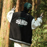Varsity Jacket Vintage Men's Spring and Autumn Jacket Men's Clothing