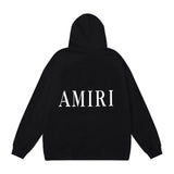 Amiri Hoodie Fall/Winter AMI HOODIE SWEATS hooded sweater for men and women