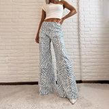 Women Cargo Pants Casual Pants Stitched Camouflage Overalls