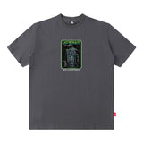 Men T Shirt Retro Short Sleeve T-shirt Men and Women Ins Style