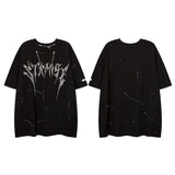 Men T Shirt Rhinestone Hot Fixed Short Sleeve T-shirt Men's Summer Fashion Brand Loose