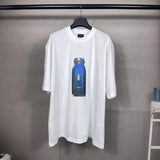 Men T-shirts LOGO Short Sleeve T-Shirt Loose Crew Neck Half Sleeve