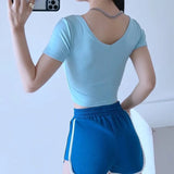 Women T-Shirt Short-Sleeved T-shirt Women's Summer Top Bottoming Shirt