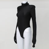 Women Jumpsuit Long Sleeve Sexy Slim Fit