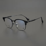 CHH Chrome Hearts Glasses Vintage Ultra Light Half Frame Myopia Glasses Frame