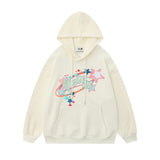 Men Hoodie Printed Foam Hooded Sweater Men's Autumn and Winter Loose Casual