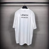 Men T-shirts LOGO Short Sleeve T-Shirt Loose Crew Neck Half Sleeve