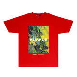 Purple Brand T Shirt Short Sleeve T-shirt Blouse
