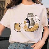Summer New Women's T-shirt Fun Kawaii Cartoon