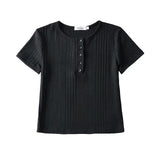Women T-Shirt round Neck Short Sleeve T-shirt Women's Summer Top
