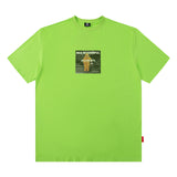 Men T Shirt Printed Short-Sleeved T-shirt Baby Boy and Girl Summer Loose All-Match Casual
