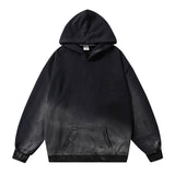 Men Hoodie Inkjet Gradient Hooded Sweater Splash Ink Painting Pullover Hoodie
