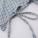 Women Long Sleeve Shirt Women's Autumn Leisure Contrast Color Lapels Shirt