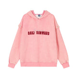 Men Hoodie Hooded Sweater Men's Sleeve Hoodie Top Loose