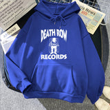 DEATH ROW RECORDS Hoodie Men's High Quality Aesthetic