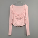 Women Long Sleeve Shirt Camisole Long Sleeve Cardigan Jacket Women