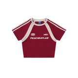Women T-shirt Short Sleeve T-shirt Women's Sports Style Casual round Neck