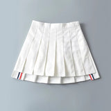 Women Skirt High Waist Pleated Skirt Skirt