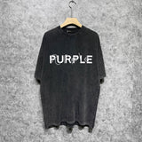Purple Brand T Shirt Short Sleeve T-shirt Blouse