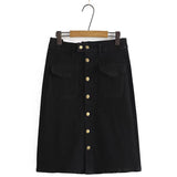Women Skirt Summer Denim Skirt plus Size Women's Clothing