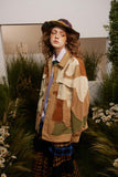 Unisex Jacket Autumn Irregular Splicing Coat Women's Clothing