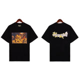 Denim Tears T Shirts Letter Portrait Short Sleeve T-Shirt
