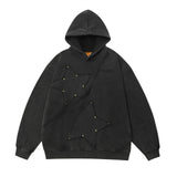 Men Hoodie Spring and Autumn Hooded Sweater Men's Stitching
