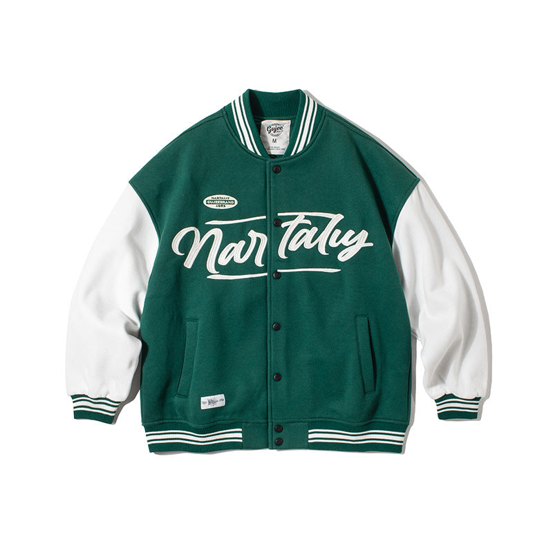 Varsity Jacket Vintage Autumn Baseball Jacket