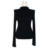 Women Long Sleeve Shirt Women's Slim Fit Outerwear Autumn