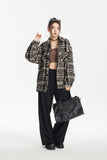 Unisex Jacket Autumn Retro Debutante Style Coat Women's Clothing