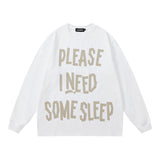 Men Long Sleeve Shirt Fashion Brand Casual Couple Long Sleeve T-shirt Retro Loose Men and Women