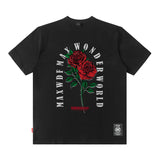 Men T Shirt Printed Short-Sleeved T-shirt Men's Summer Retro Loose