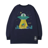 Men's Long Sleeve Shirt Letter Printed Long Sleeve T-shirt Men's Loose Ins Casual Top