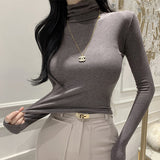 Women Long Sleeve Shirt Top Autumn and Winter