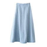 Women Skirt Women's Denim Skirt Autumn and Winter