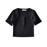 Women's T-Shirt Short-Sleeved T-shirt Women's round Neck Women's
