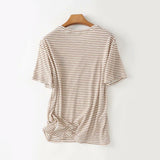 Women T-Shirt Short Sleeve T-shirt Summer Loose Outer Wear