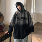 Men Hoodie Sweater Men's Retro Street High Street Hip Hop Coat Spring and Autumn